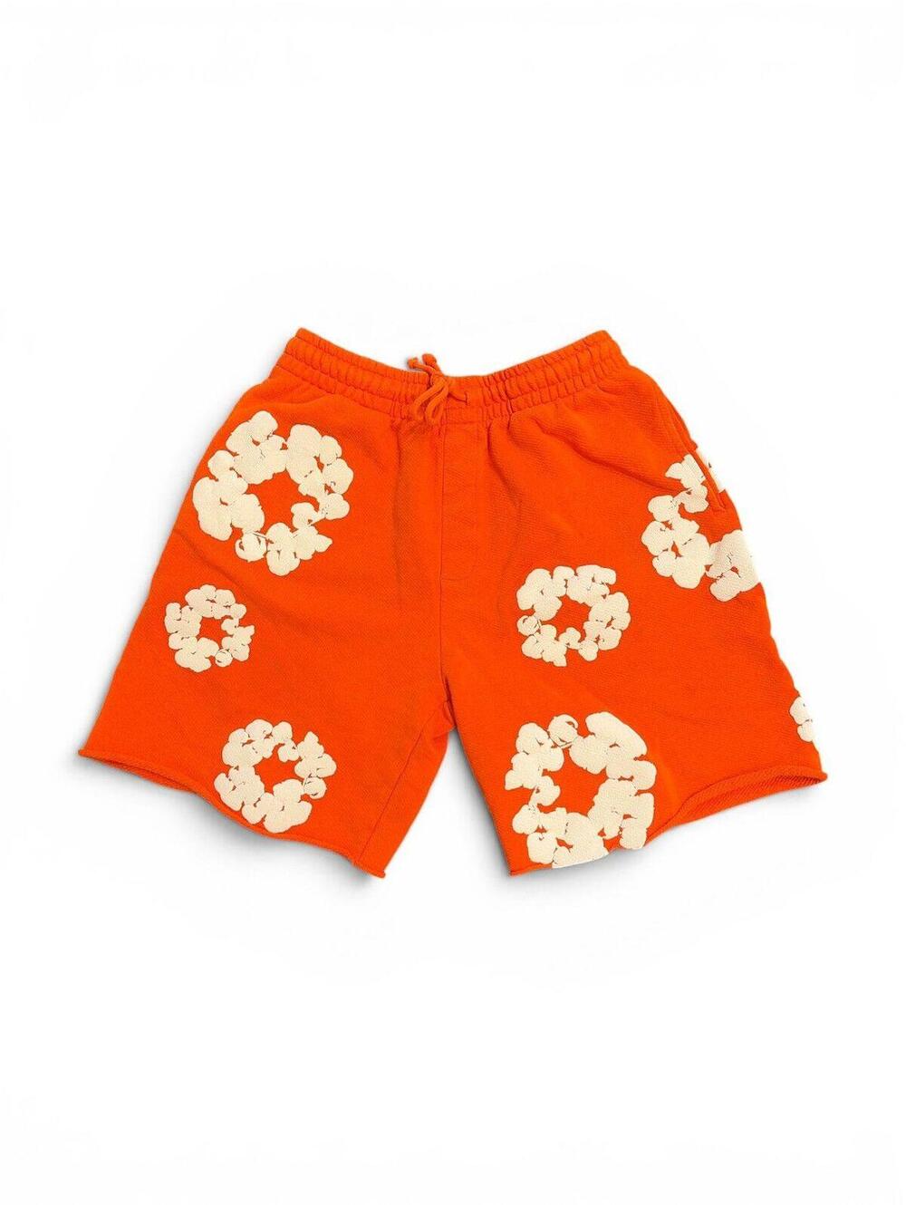 Tears Shorts "The Cotton Wreath" Orange